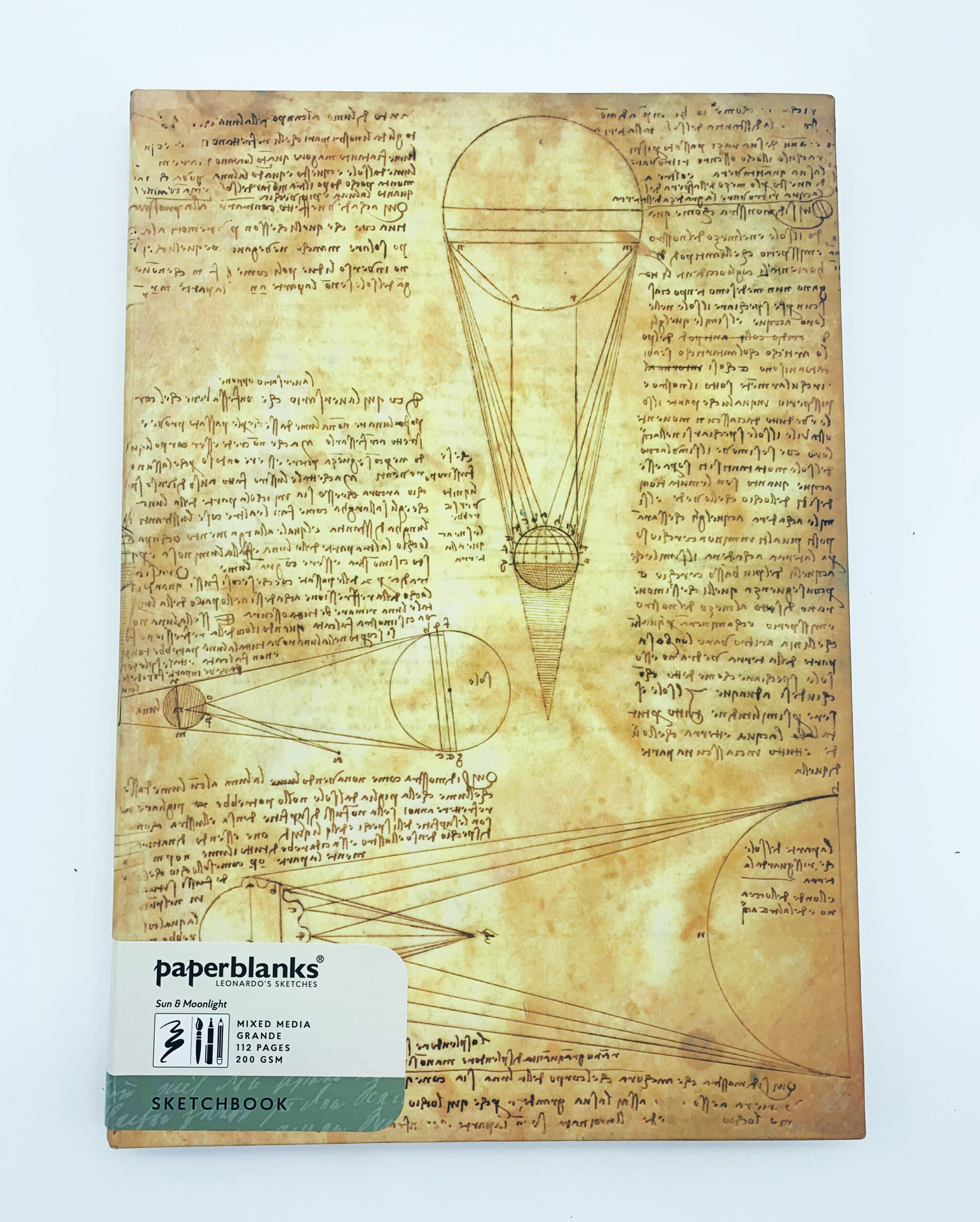 Cuaderno de Dibujo<br>Motivos Leonardo Davinci