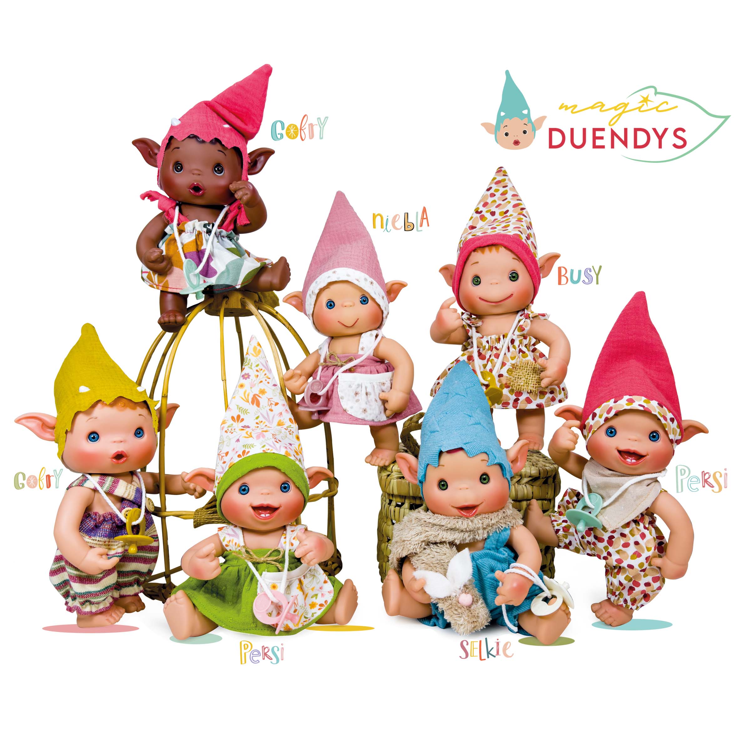 Muñecos Elfos - Duendes